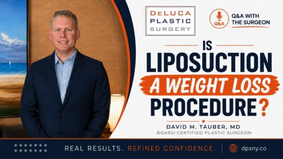 Dr. David Tauber explains that liposuction is a body-contouring procedure, not a weight-loss procedure